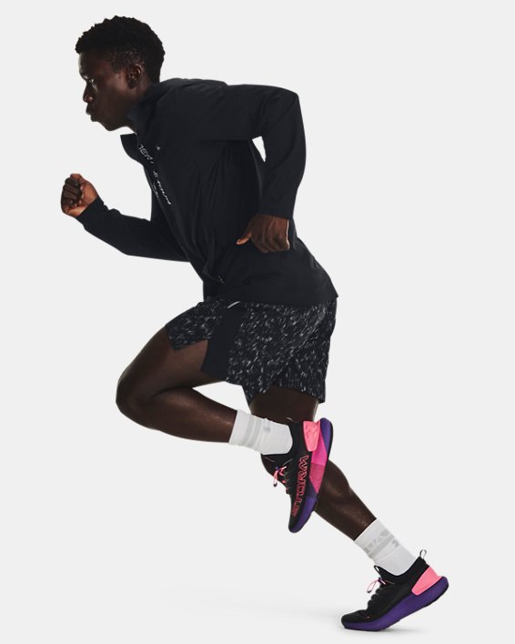 Men's UA Launch Elite 5'' Shorts in Black image number 2
